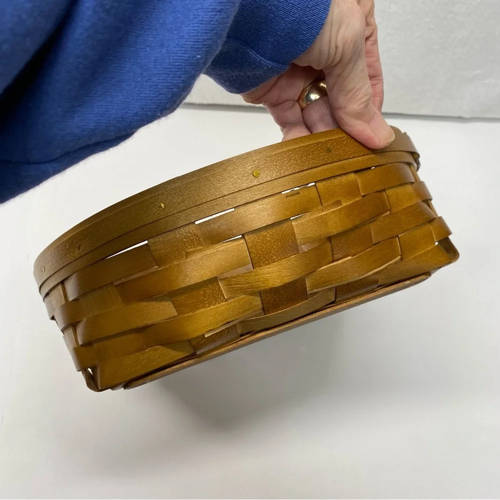 Heritage Mint Ltd. Canadian Maple Woven Basket 10 inch Organization Home Decor